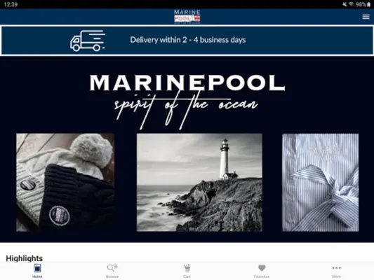 Marinepool android App screenshot 2